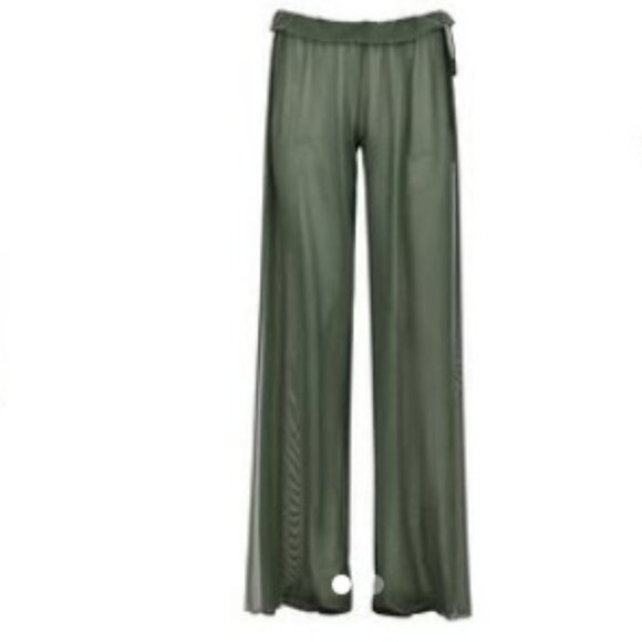 Laina Rauma Pants - NWT Laina Rauma Lingerie Side Split Lounge Pant in Lagoon